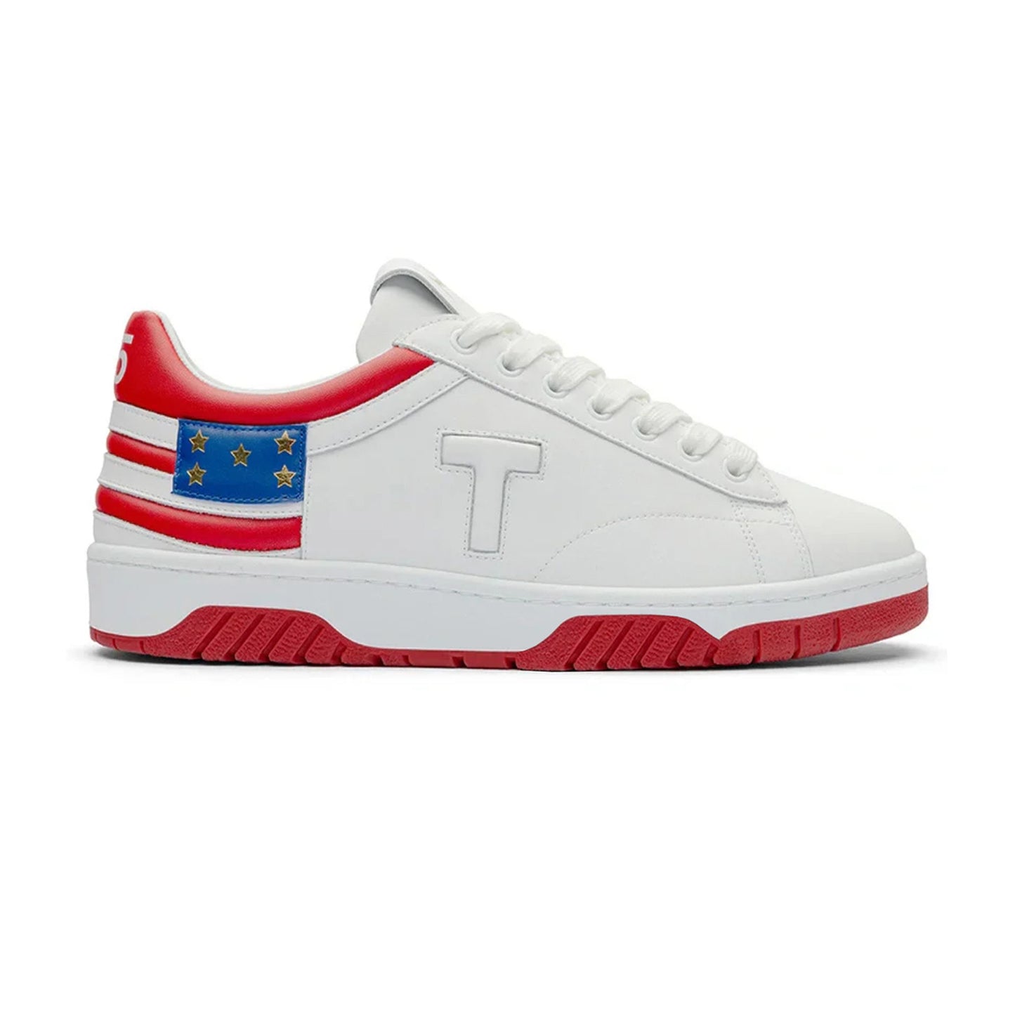 White Low-Top Sneakers