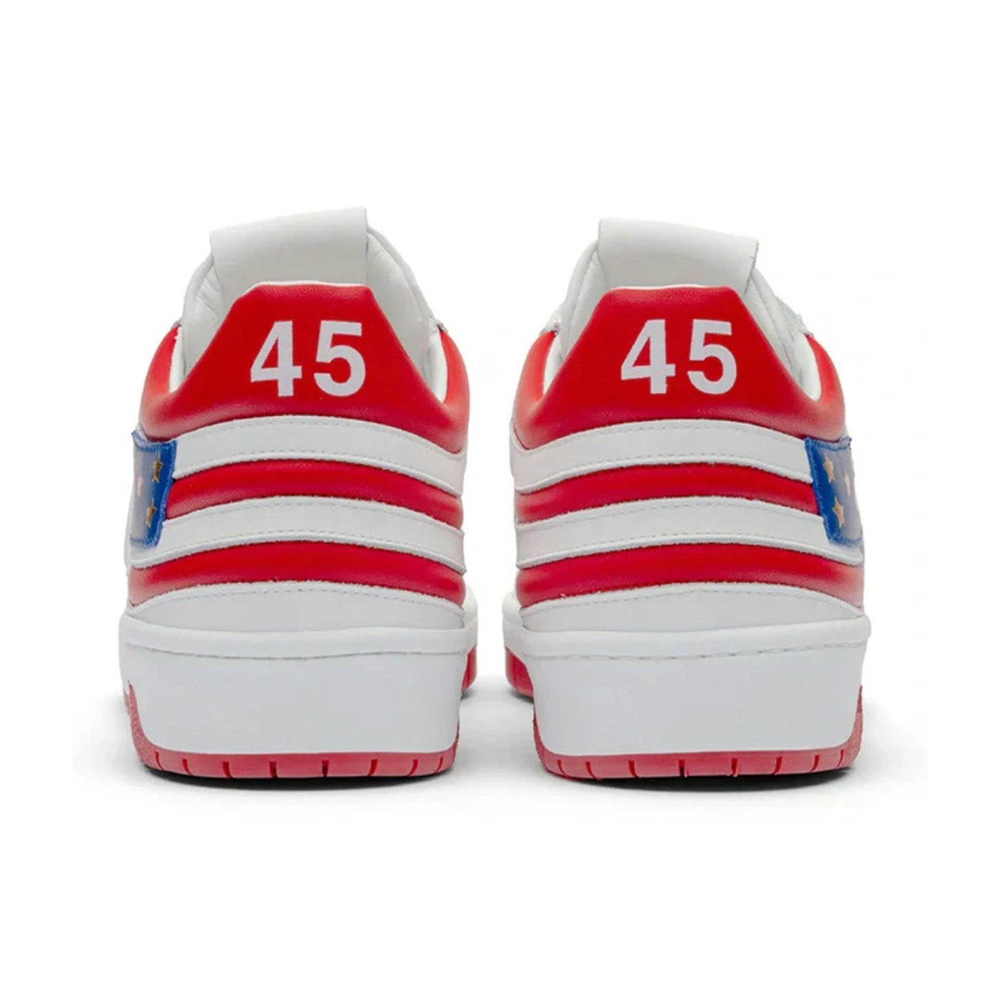 White Low-Top Sneakers